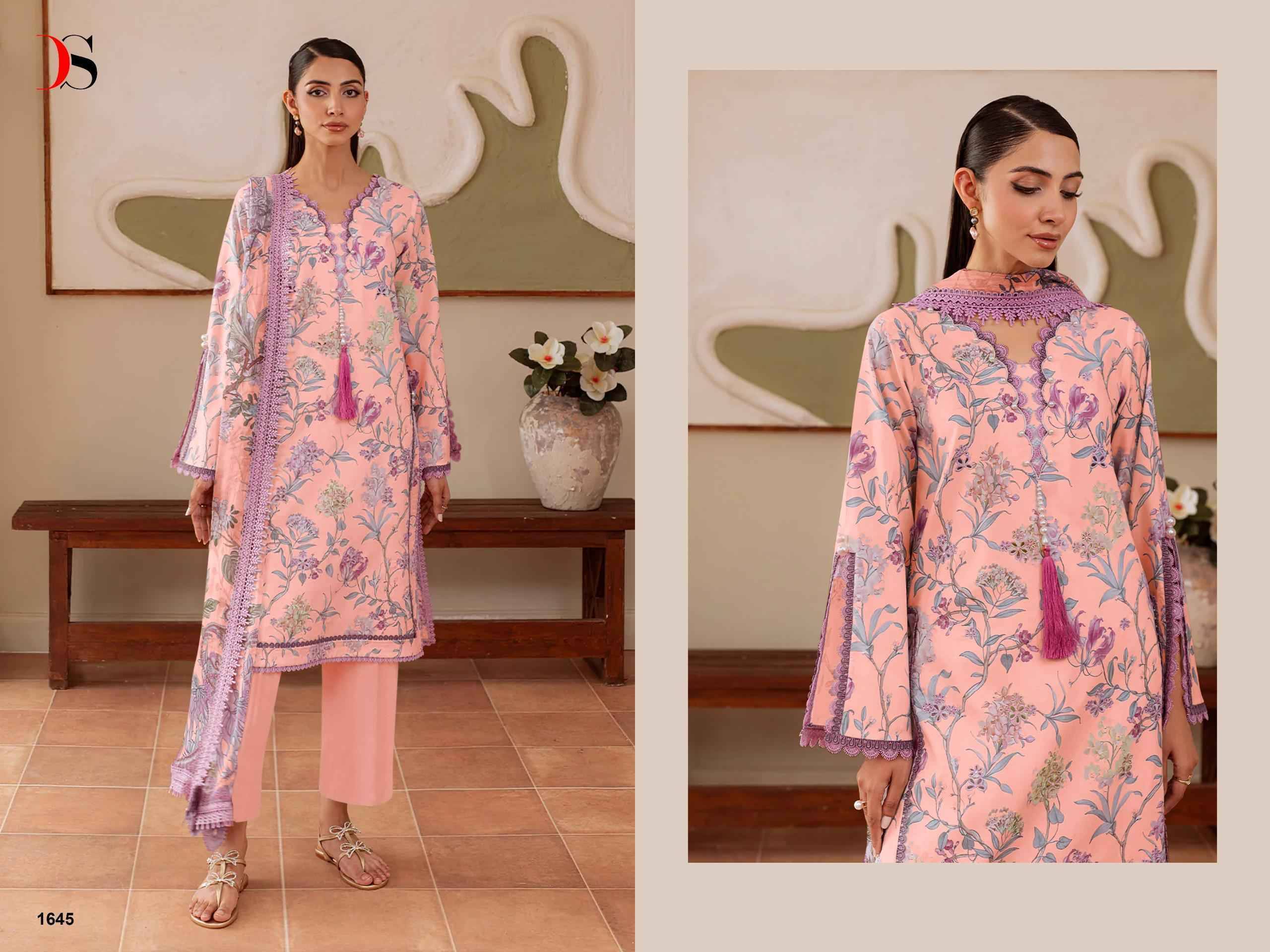 Jade Flora Vol 3 BY DEEPSY SUITS 1641 TO 1648 Series Pakistani Stylish Beautiful Colourful Printed & Embroidered Party Wear & Occasional Wear Pure cotton Dresses At Wholesale Price