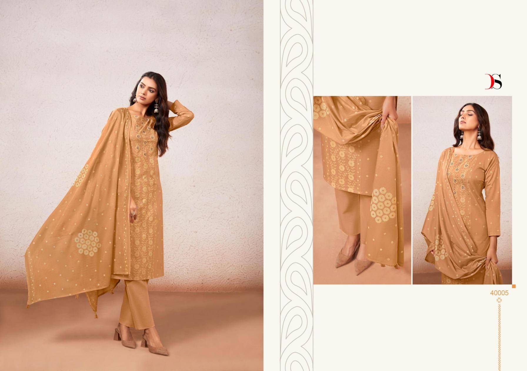 Kasti BY DEEPSY SUITS 4001 TO 4006 Series Pakistani Stylish Beautiful Colourful Printed & Embroidered Party Wear & Occasional Wear Pure cotton Dresses At Wholesale Price