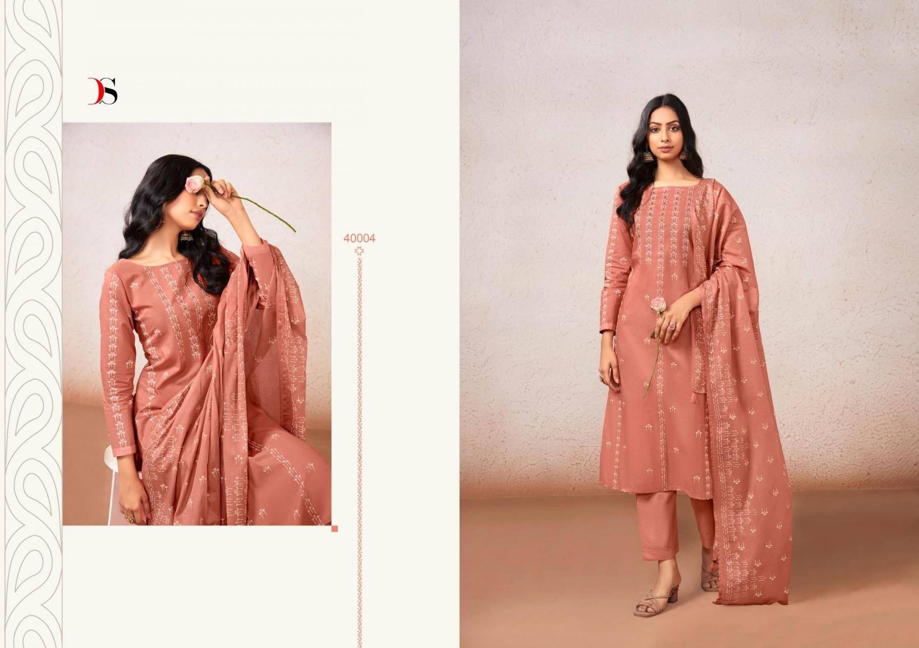 Kasti BY DEEPSY SUITS 4001 TO 4006 Series Pakistani Stylish Beautiful Colourful Printed & Embroidered Party Wear & Occasional Wear Pure cotton Dresses At Wholesale Price