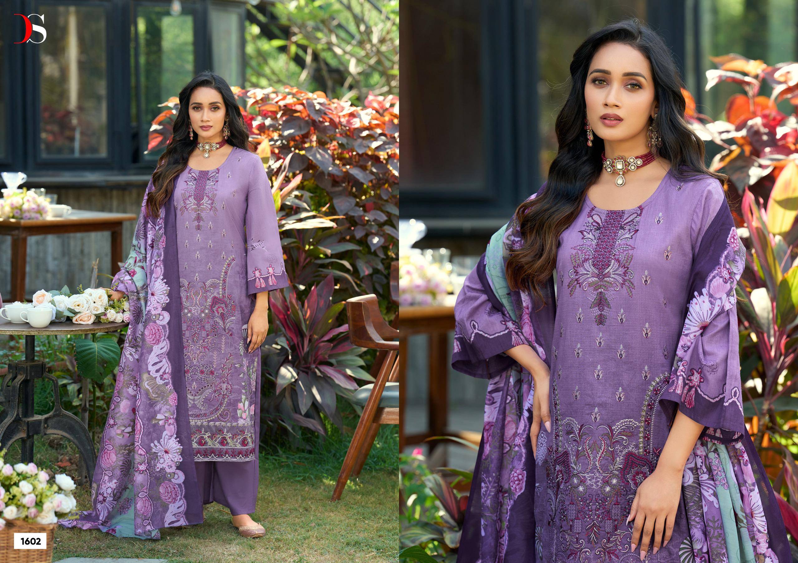 Chevron Vol 16 BY DEEPSY SUITS 1601 TO 1606 SERIES Pakistani Stylish Beautiful Colourful Printed & Embroidered Party Wear & Occasional Wear Pure cotton Dresses At Wholesale Price
