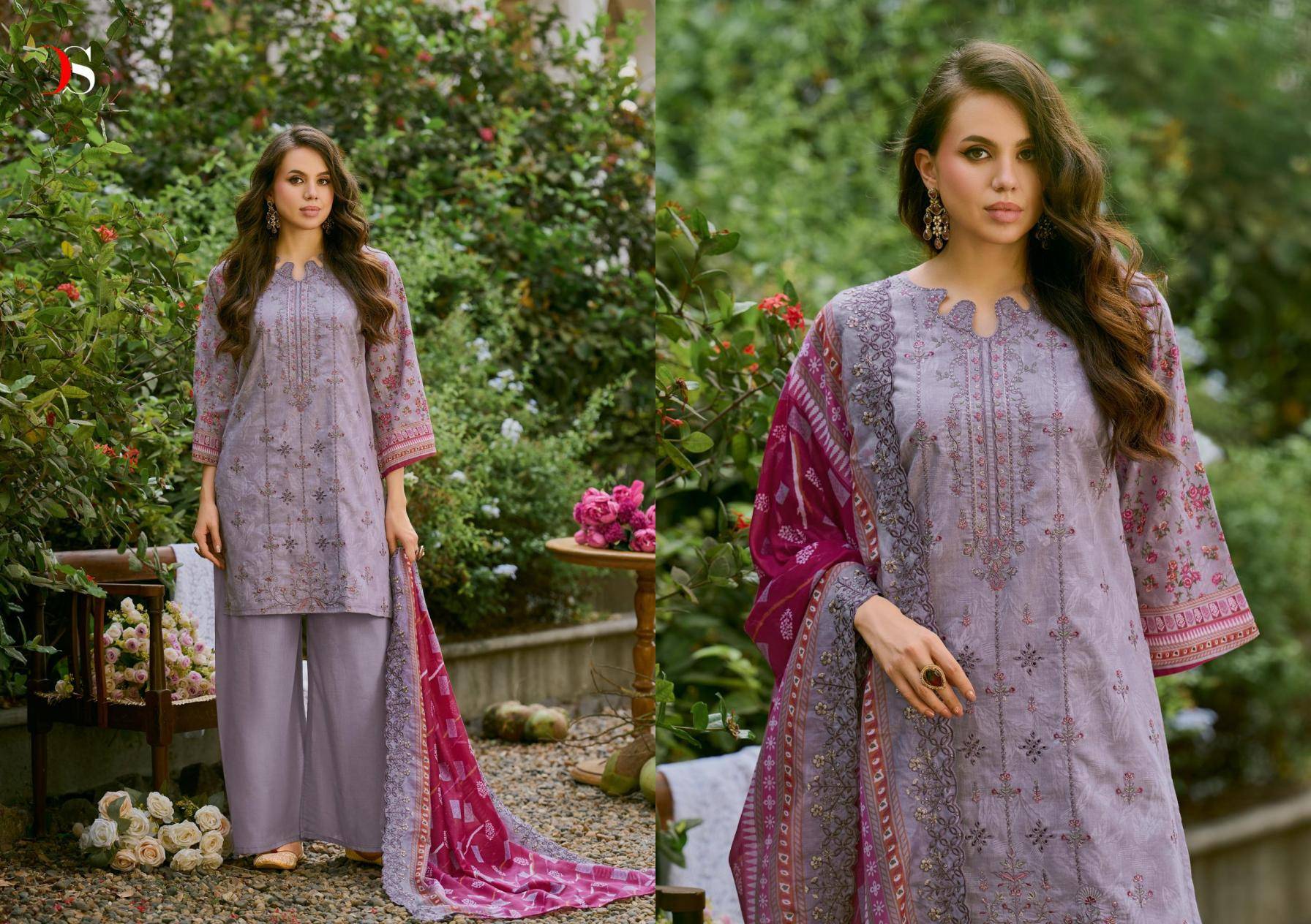 BIN SAEED LAWN COLLECTION VOL 21 BY DEEPSY SUITS 2101 TO 2106 SERIES Pakistani Stylish Beautiful Colourful Printed & Embroidered Party Wear & Occasional Wear Pure cotton Dresses At Wholesale Price