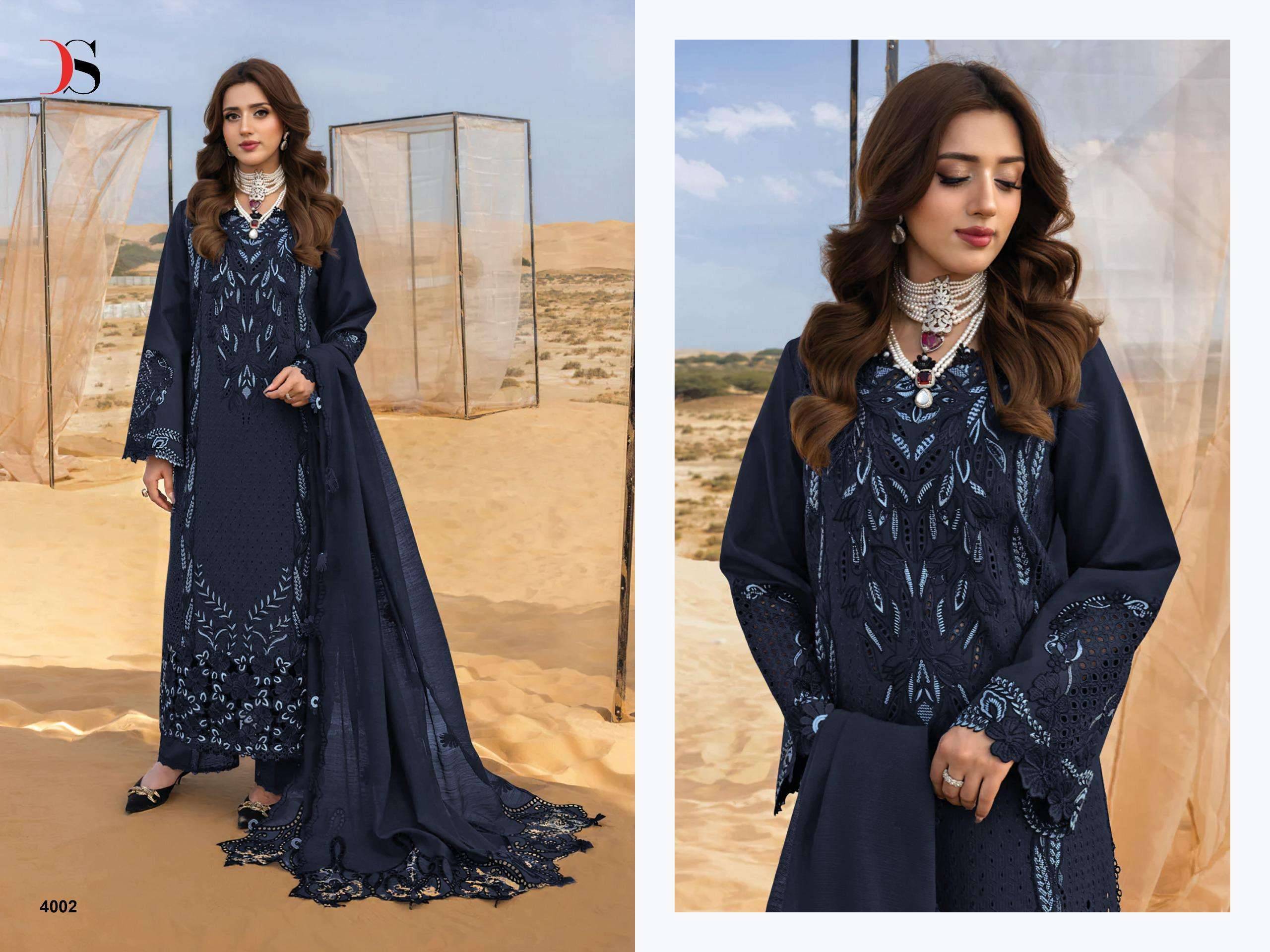 RANGRASIYA PREMIUM LAWN VOL 4 BY DEEPSY SUITS 1001 TO 1006 SERIES Pakistani Stylish Beautiful Colourful Printed & Embroidered Party Wear & Occasional Wear Pure cotton Dresses At Wholesale Price