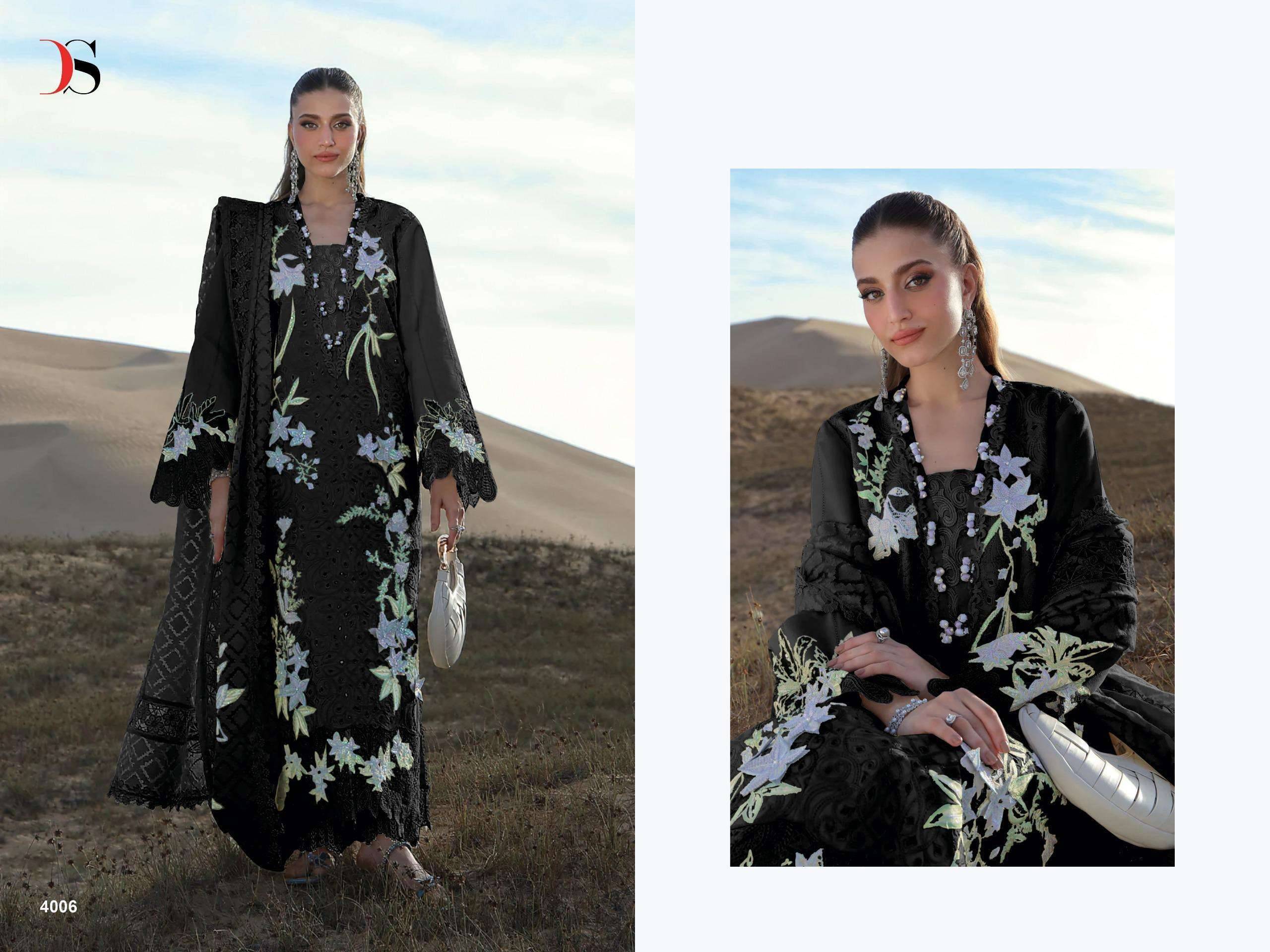 RANGRASIYA PREMIUM LAWN VOL 4 BY DEEPSY SUITS 1001 TO 1006 SERIES Pakistani Stylish Beautiful Colourful Printed & Embroidered Party Wear & Occasional Wear Pure cotton Dresses At Wholesale Price