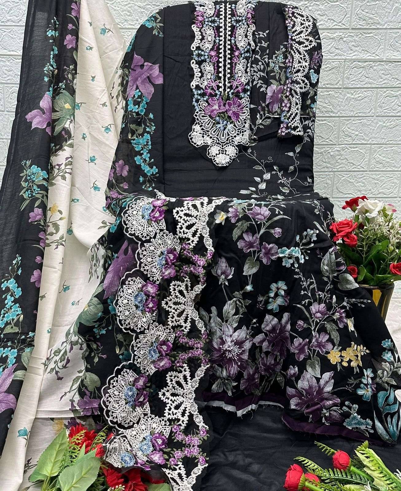 ELAF SIGNATURE VOL 1 BY DEEPSY SUITS 1001 TO 1006 SERIES Pakistani Stylish Beautiful Colourful Printed & Embroidered Party Wear & Occasional Wear Pure cotton Dresses At Wholesale Price
