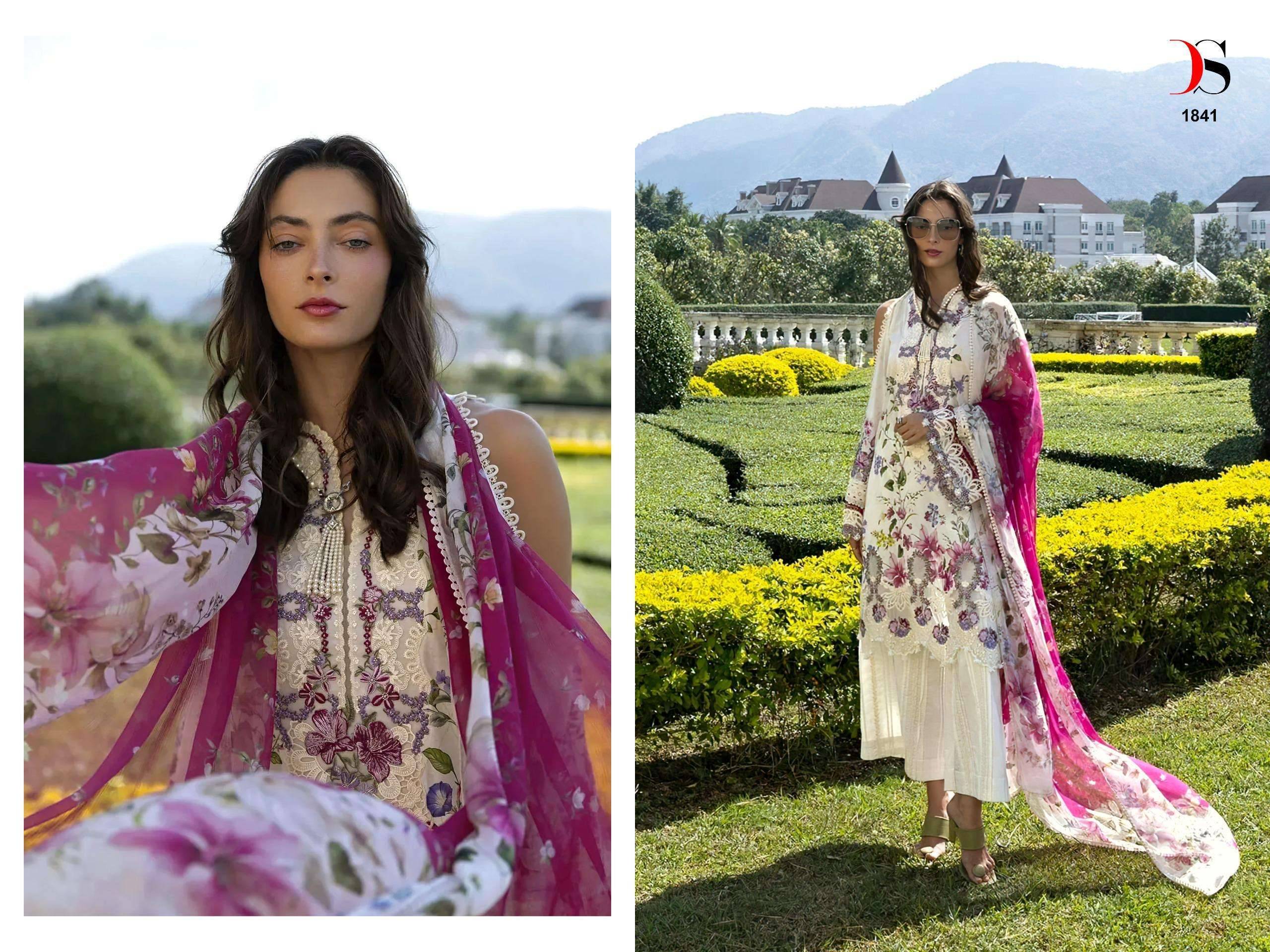 ELAF SIGNATURE VOL 1 BY DEEPSY SUITS 1001 TO 1006 SERIES Pakistani Stylish Beautiful Colourful Printed & Embroidered Party Wear & Occasional Wear Pure cotton Dresses At Wholesale Price
