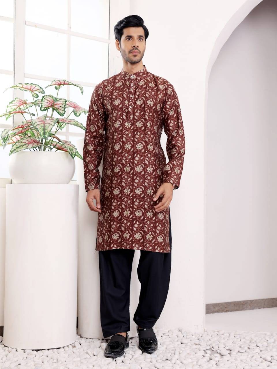 SALE MENS KURTA COLLECTION by Fashid wholesale Indian Traditional casual wear Mens kurtas At Wholesale Price