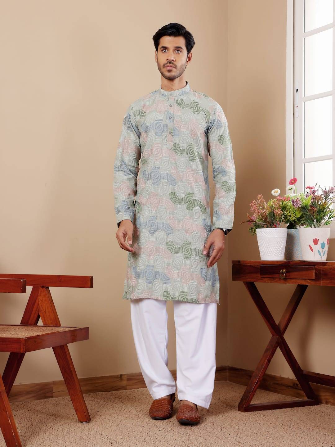 SALE MENS KURTA COLLECTION by Fashid wholesale Indian Traditional casual wear Mens kurtas At Wholesale Price