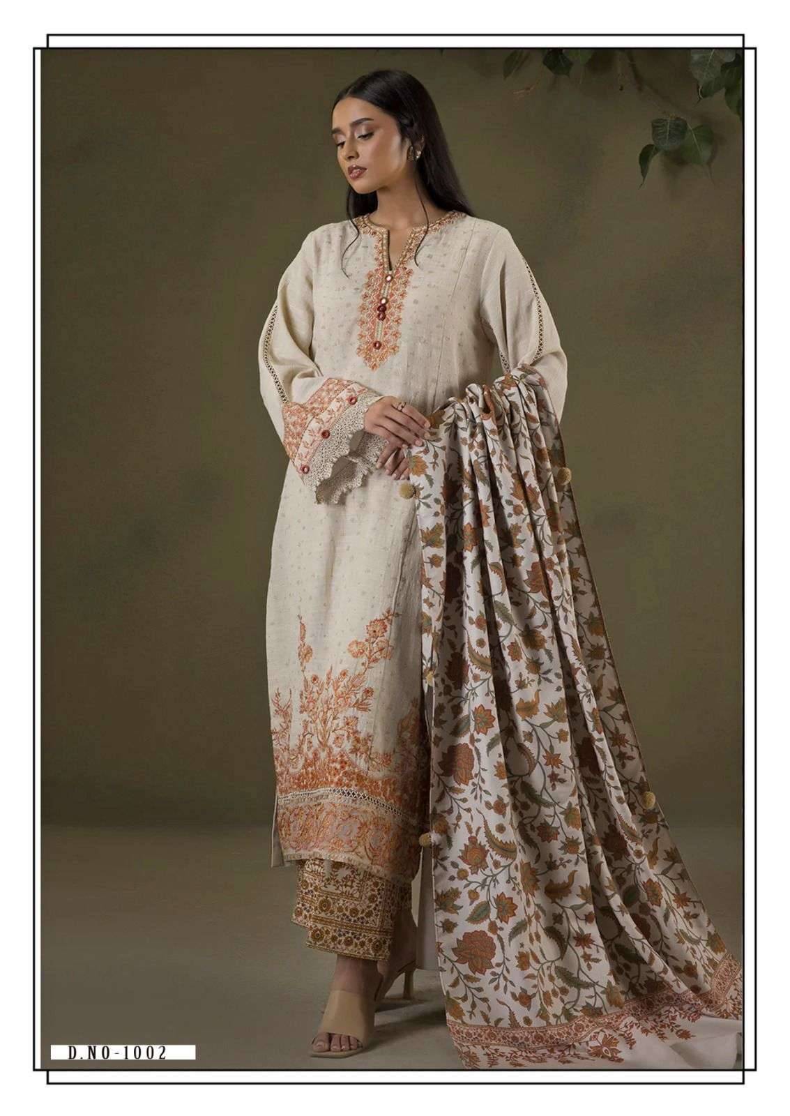 MAUSAMMRY by Hala 1001 to 1006 series Pakistani Suits Colorful casual Wear cotton Readymade Dresses At Wholesale