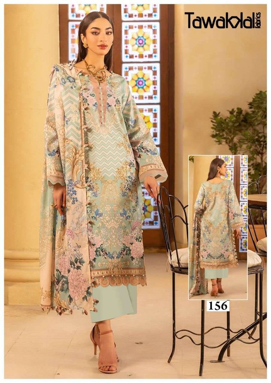Gulaal classy luxury cotton vol 16 by TAWAKKAL FABRICS 151 to 160 series Pakistani Suits Colorful casual Wear cotton Readymade Dresses At Wholesale