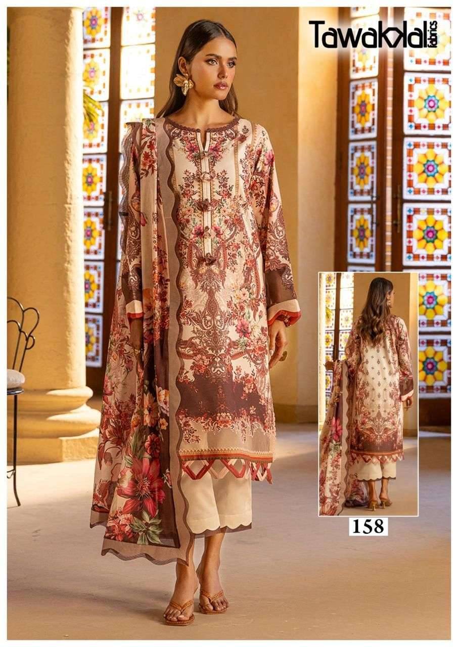 Gulaal classy luxury cotton vol 16 by TAWAKKAL FABRICS 151 to 160 series Pakistani Suits Colorful casual Wear cotton Readymade Dresses At Wholesale