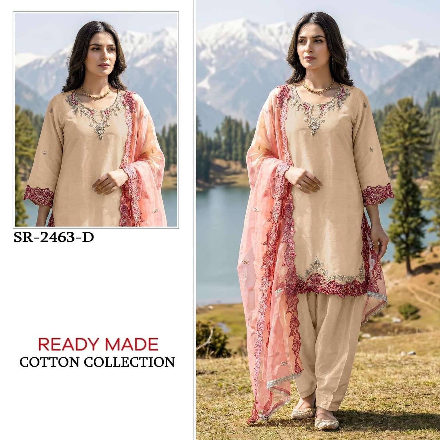 SR 2162 by SHREE FABS 2162 A to 2162 D series Pakistani Suits Colorful casual Wear VISCOSE SATIN Readymade Dresses At Wholesale