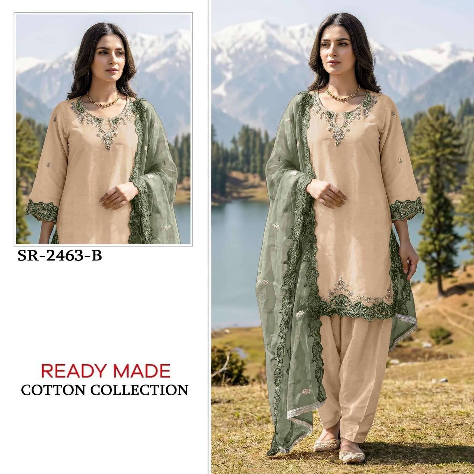 SR 2162 by SHREE FABS 2162 A to 2162 D series Pakistani Suits Colorful casual Wear VISCOSE SATIN Readymade Dresses At Wholesale