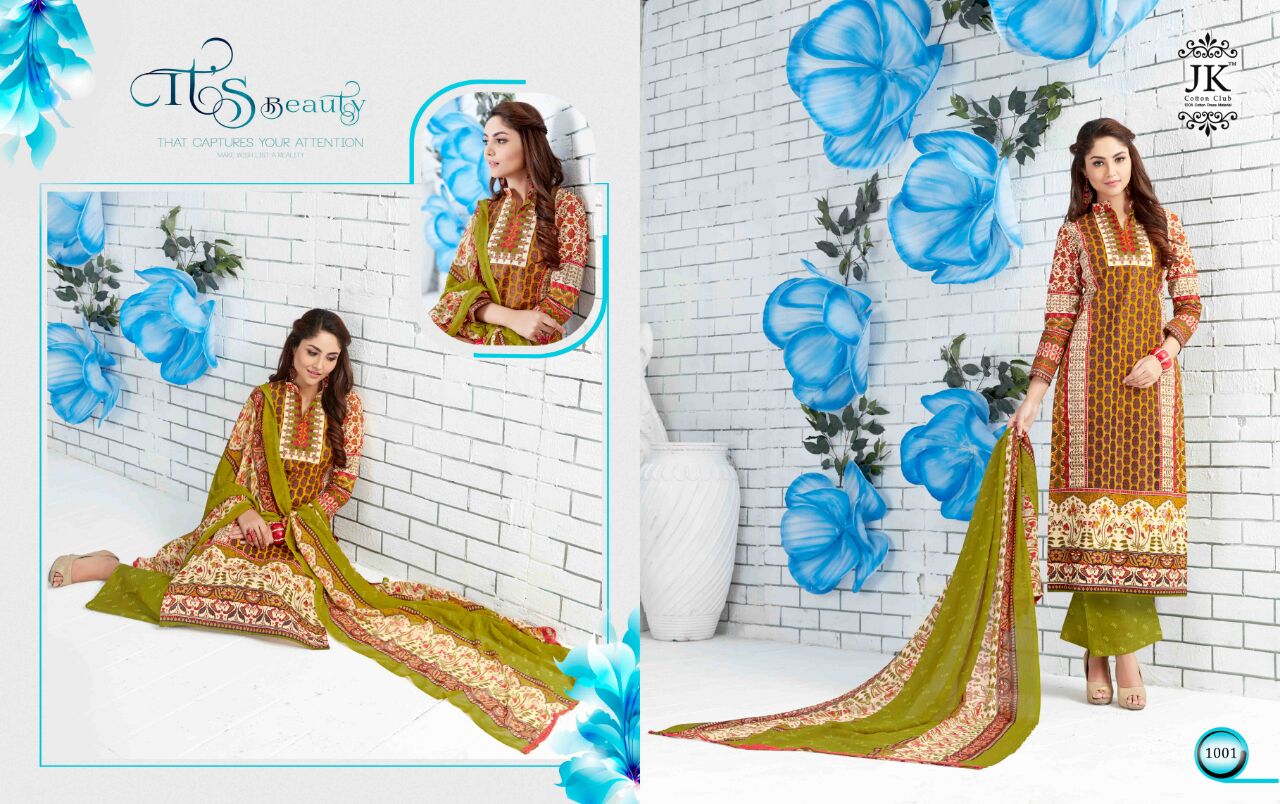 ALIA VOL 1 BY JK COTTON CLUB 1001 TO 1012 SERIES INDIAN ETHNIC