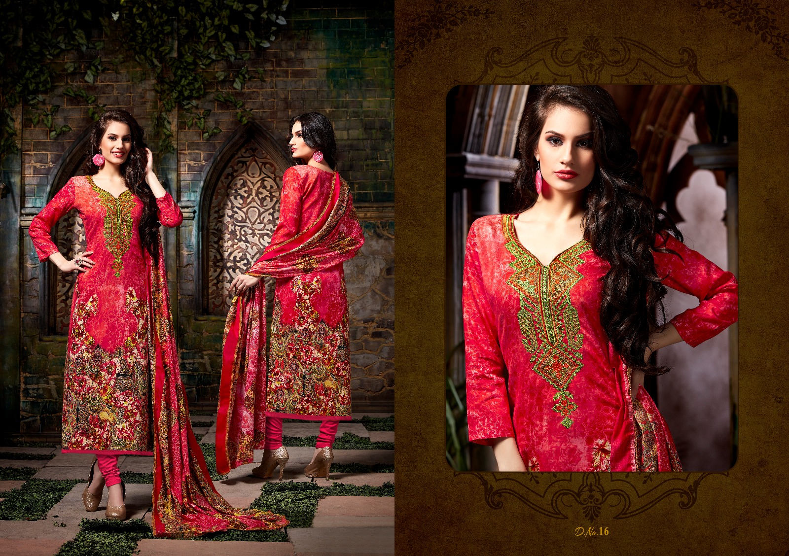 Vintage By M.pankaj Fashion 13 To 20 Series Beautiful Stylish Designer Printed And Embroidered Party Wear Casual Wear Ethnic Wear Cotton Satin Dresses At Wholesale Price