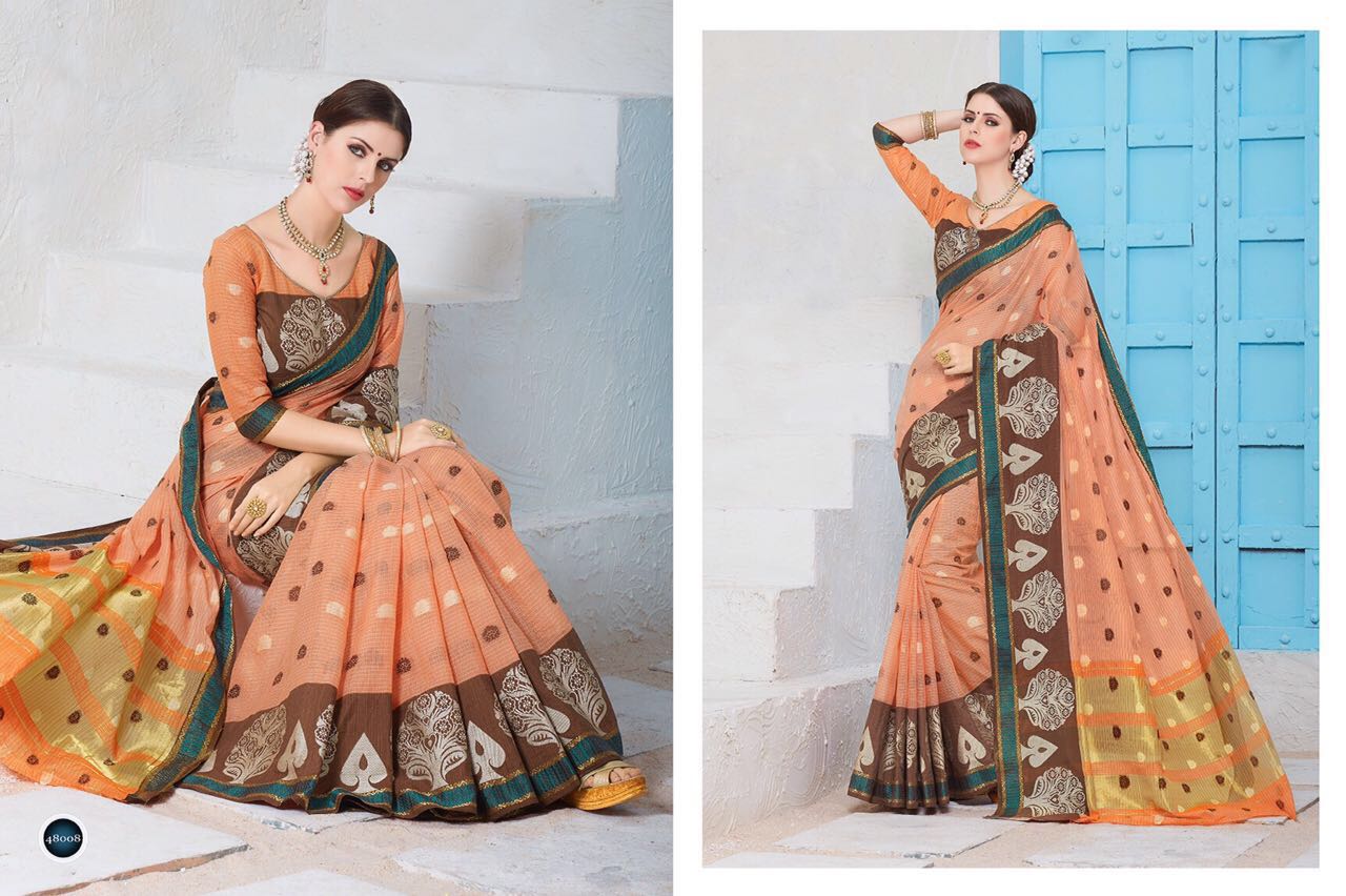 Palak Vol-2 By Mansarover 48001 To 480012 Series Indian Ethnic Beautiful Colourful Stylish Designer Printed Casual Wear Party Wear Cotton Silk Sarees At Wholesale Price