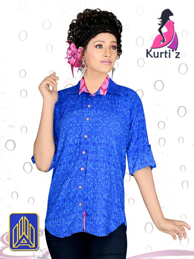 Cute Lady-1 01 To 04 Series By Kurti Z Beautiful Coolourful Stylish Fancy Pretty Party Wear Casual Wear Occasional Wear Printed Reyon Kurti At Wholesale Price