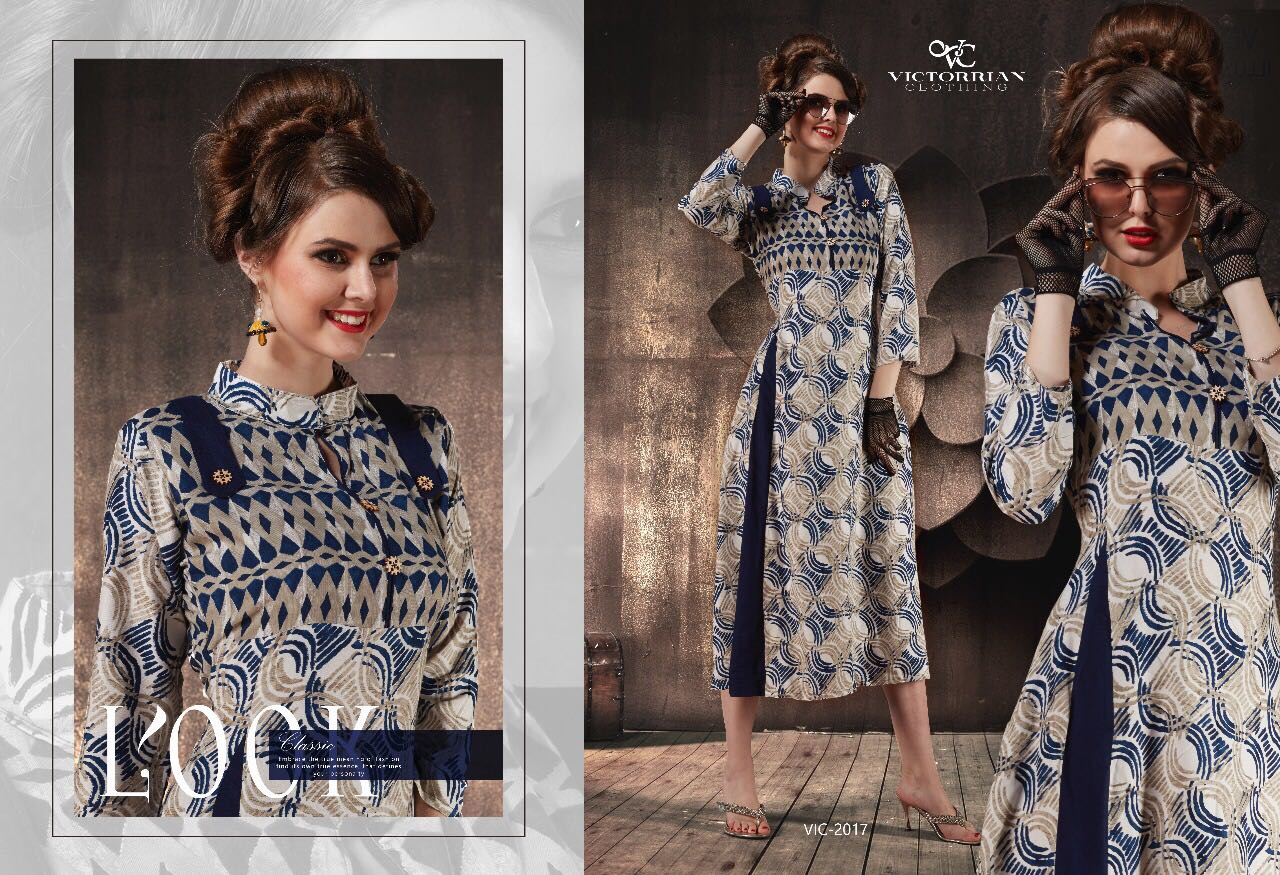 Wings Vol-4 By Victorrian Clothing 2011 To 2018 Series Beautiful Stylish Colorful Fancy Casual Wear & Ethnic Wear Vicscose Rayon Printed Kurtis At Wholesale Price
