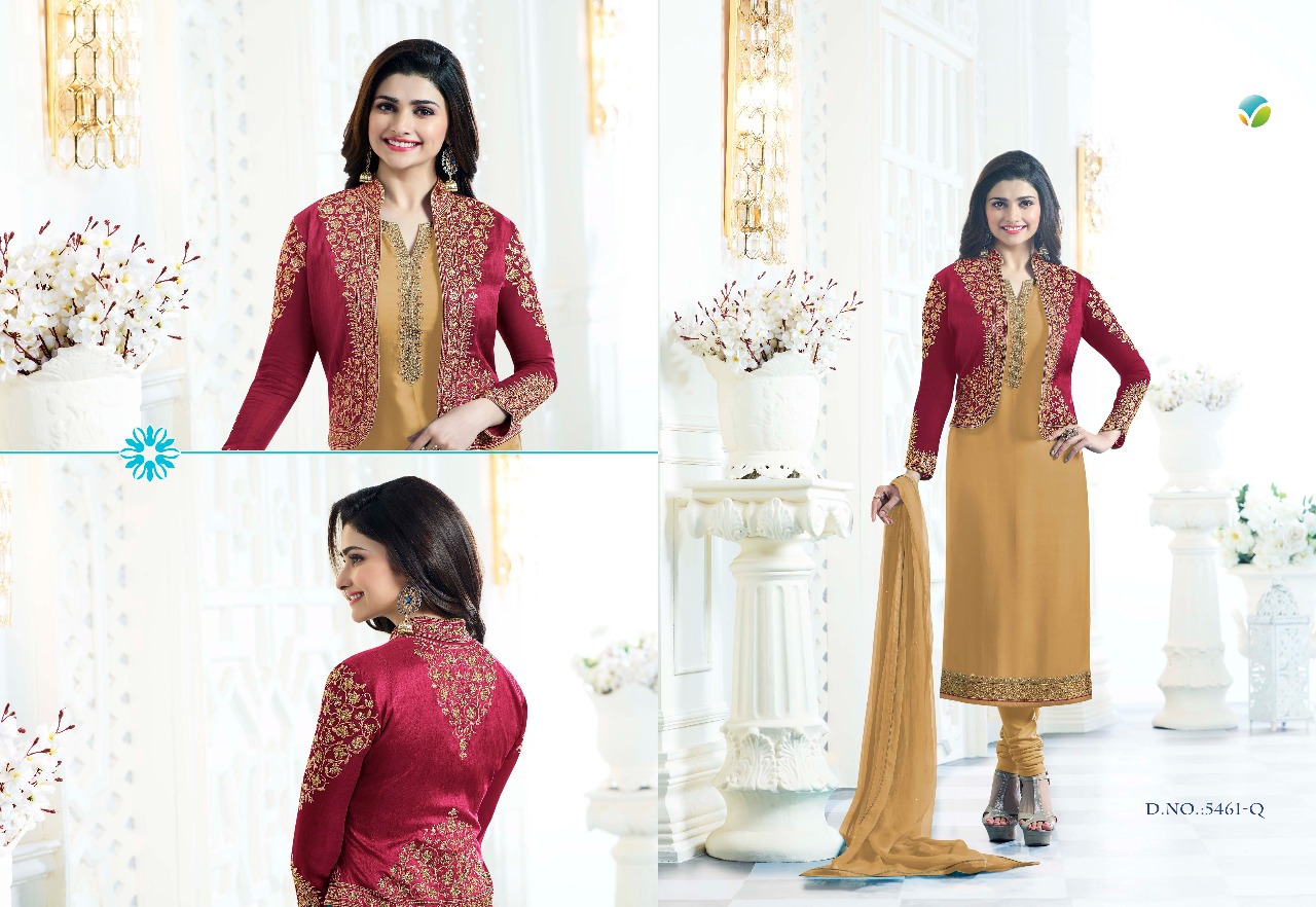 Maharani 5461 Colour Plus By Vinay Fashion Designer Suits Beautiful Colorful Stylish Fancy Party Wear & Occasional Wear Satin Silk Dresses At Wholesale Price