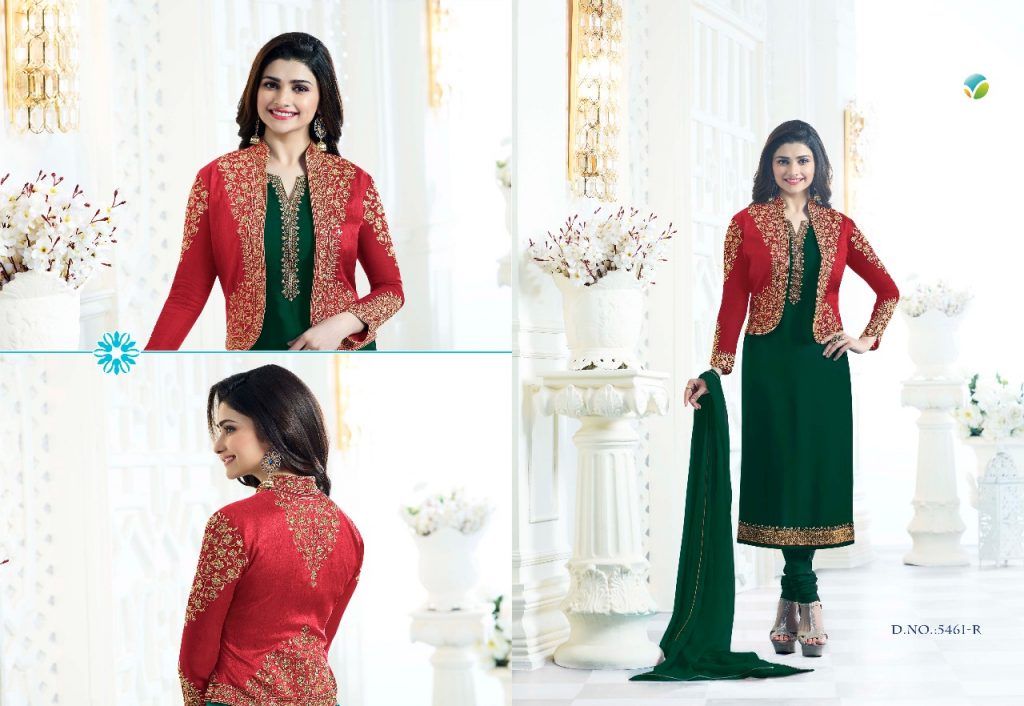 Maharani 5461 Colour Plus By Vinay Fashion Designer Suits Beautiful Colorful Stylish Fancy Party Wear & Occasional Wear Satin Silk Dresses At Wholesale Price