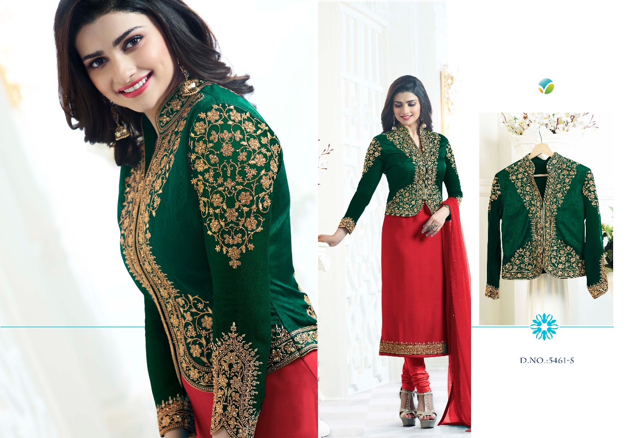 Maharani 5461 Colour Plus By Vinay Fashion Designer Suits Beautiful Colorful Stylish Fancy Party Wear & Occasional Wear Satin Silk Dresses At Wholesale Price