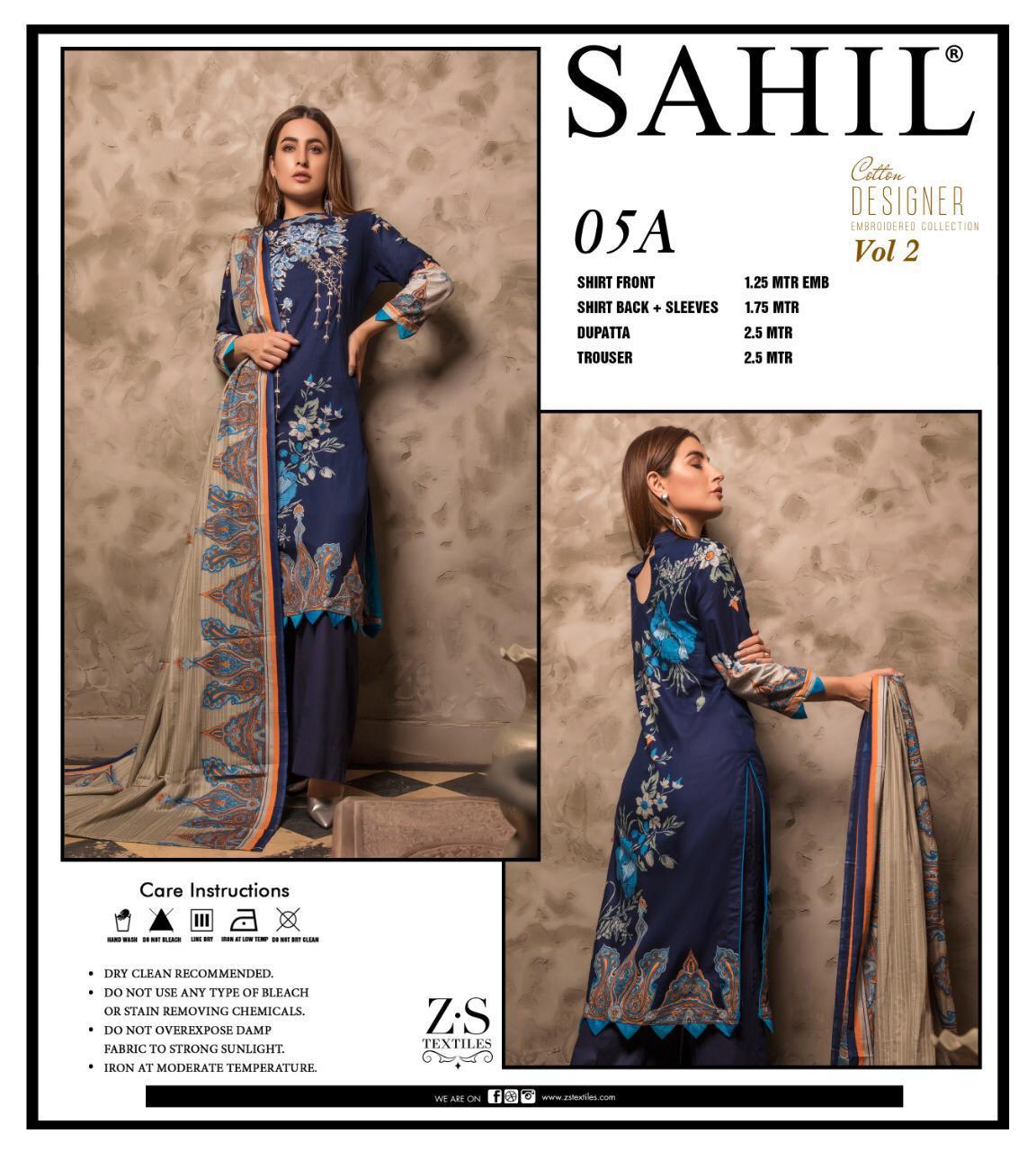 Cotton Designer Vol 2 By Sahil 1a-b To 5a-b Series Indian Traditional Wear Collection Beautiful Stylish Fancy Colorful Party Wear & Occasional Wear Coton Dresses At Wholesale Price