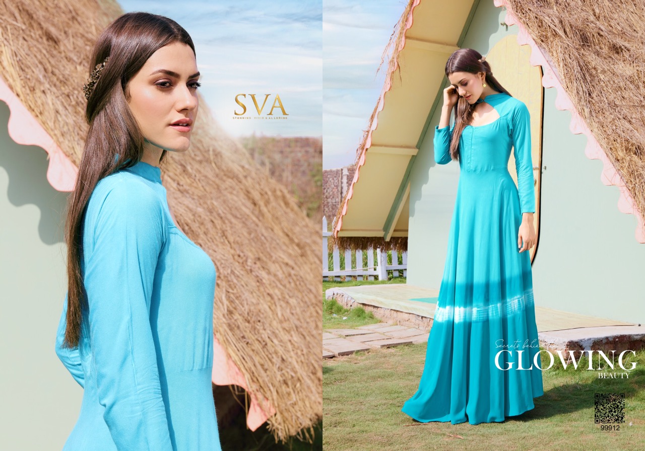 Elie Vol-1 By Sva 99911 To 99916 Series Designer Stylish Beautiful Fancy Colorful Casual Wear & Ethnic Wear Pure Heavy Rayon Kurtis At Wholesale Price