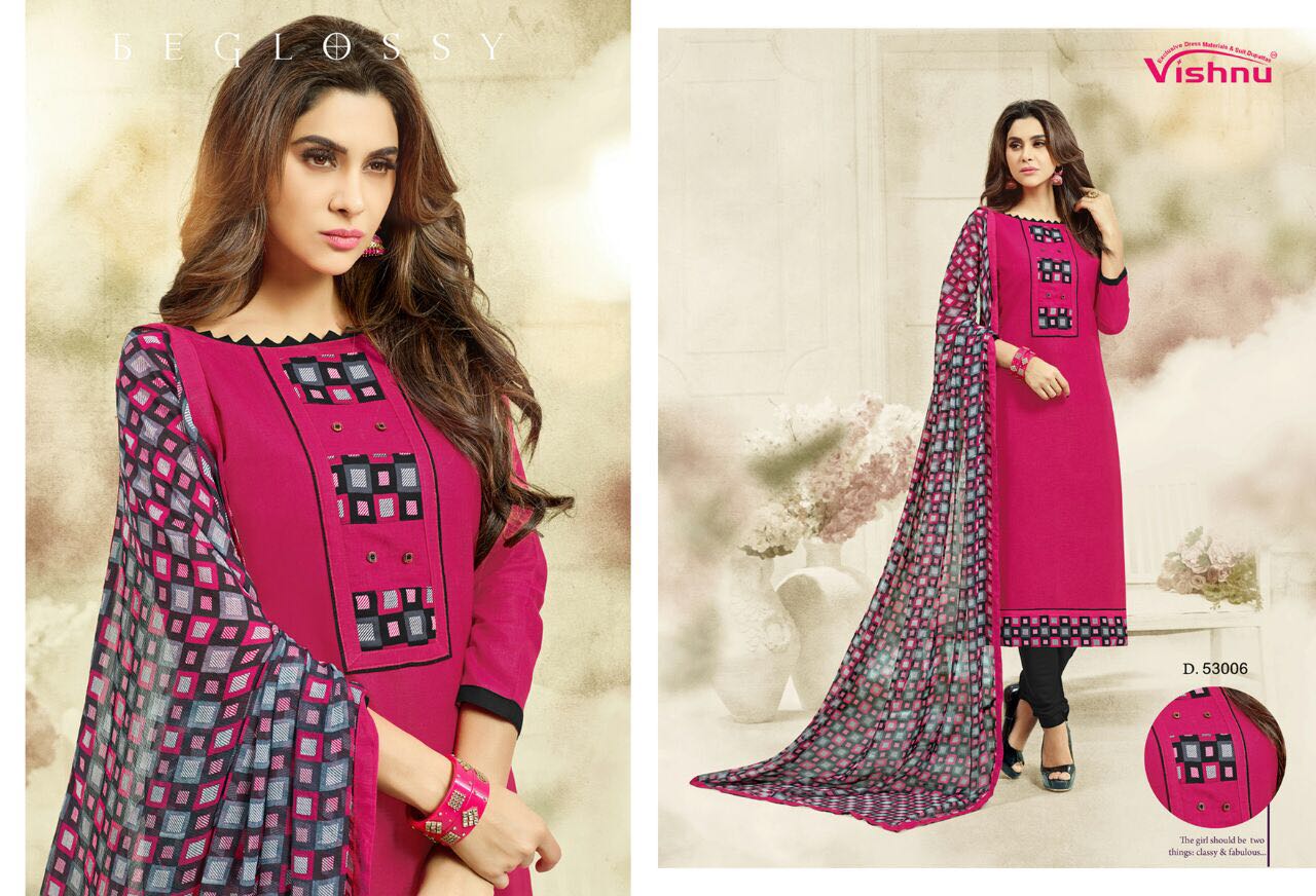 Fayeza By Vishnu 53001 To 53012 Series Suits Beautiful Stylish Fancy Colorful Party Wear & Ethnic Wear Cotton Slub Printed Dresses At Wholesale Price