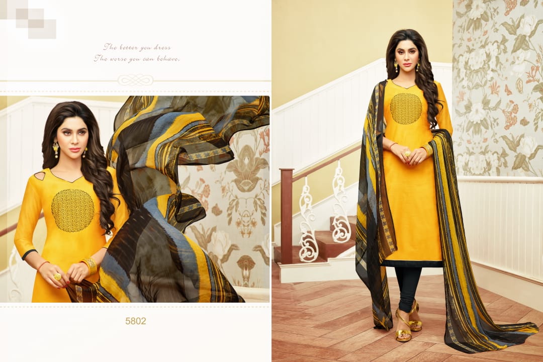 Google It Vol-3 By R.r Fashion 5801 To 5812 Series Indian Traditional Wear Collection Beautiful Stylish Fancy Colorful Party Wear & Occasional Wear Silk Dress At Wholesale Price