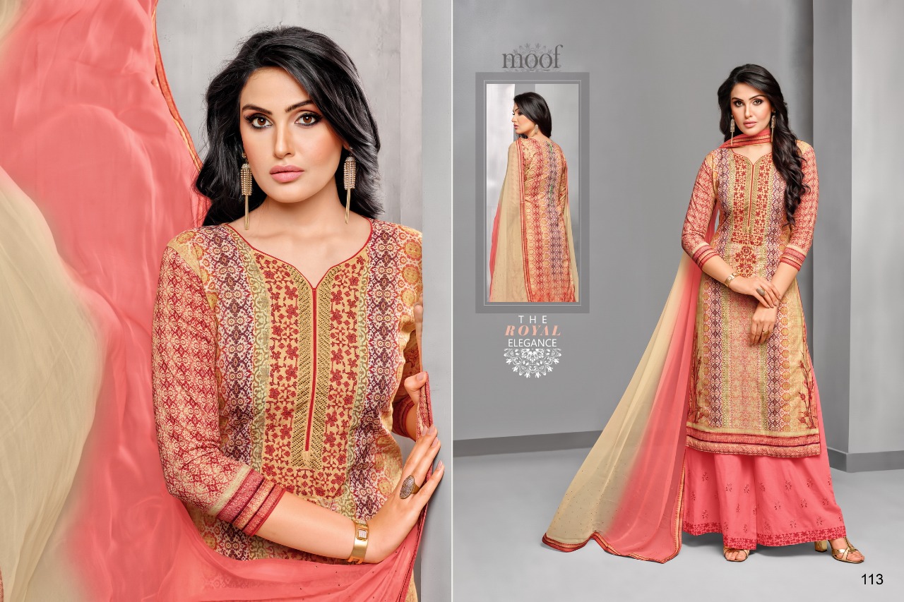 Mihira By Moof Fashion 108 To 115 Series Beautiful Suits Stylish Fancy Colorful Casual Wear & Ethnic Wear Collection Muslin Digital Printed Dresses At Wholesale Price