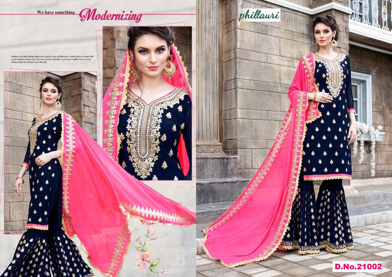 Phillauri Vol-8 By Phillauri Indian Traditional Wear Collection Beautiful Stylish Fancy Colorful Party Wear & Occasional Wear Georgette Suit At Wholesale Price