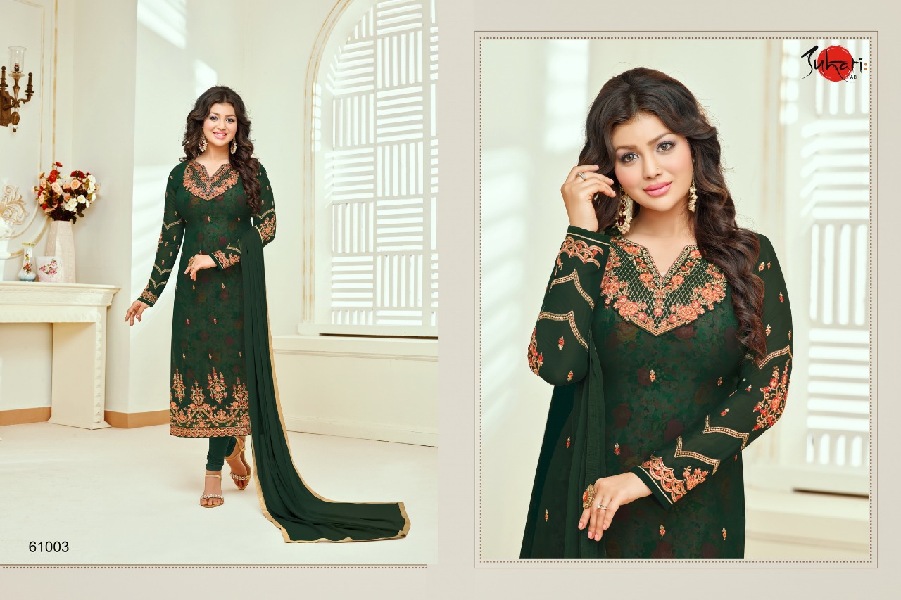 Sahiba By Suhati Fab 61002 To 61009 Series Indian Traditional Wear Collection Beautiful Stylish Fancy Colorful Party Wear & Occasional Wear Georgette Print Dress At Wholesale Price
