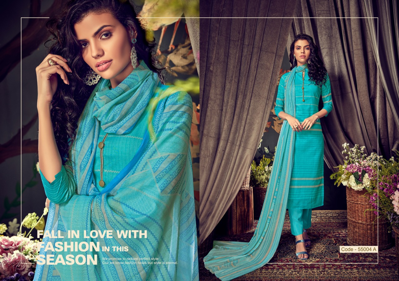 Saloni By Hariks 55001-a To 55004-b Series Designer Beautiful Colorful Fancy Casual Wear & Party Wear Pure Lawn Digital Printed Dresses At Wholesale Price