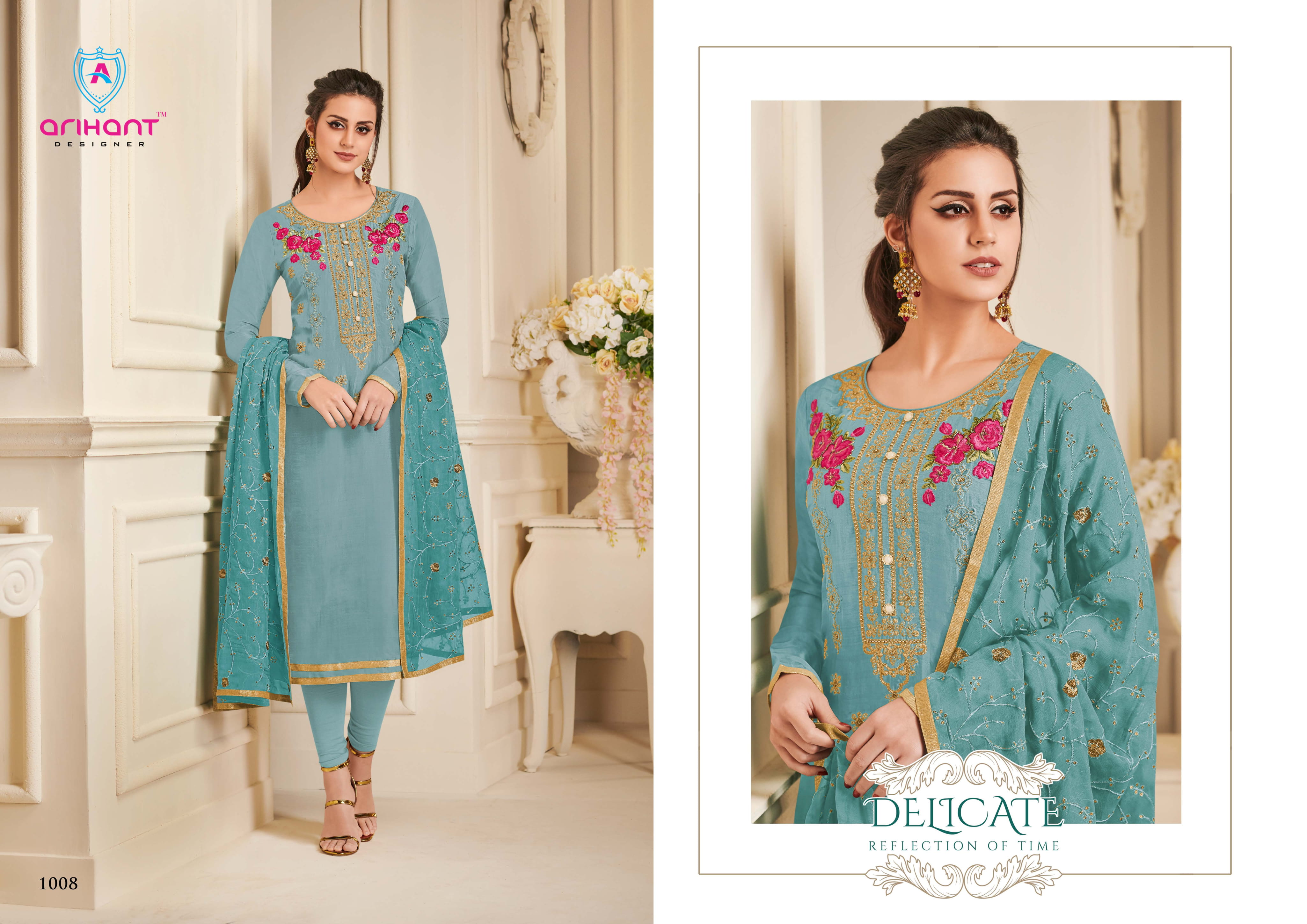 Sanaya Vol-2 By Arihant Designer 1006 To 1010 Series Indian Traditional Wear Collection Beautiful Stylish Fancy Colorful Party Wear & Occasional Wear Pure Upada Silk At Wholesale Price