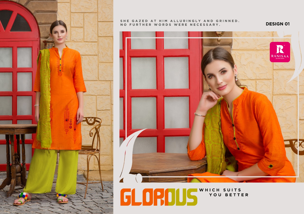 Swarupaa Vol-2 By Ranisa 01 To 08 Series Beautiful Stylish Fancy Colorful Casual Wear & Ethnic Wear Heavy South Cotton With Screen Print  Kurti With Fancy Duppta Kurtis At Wholesale Price