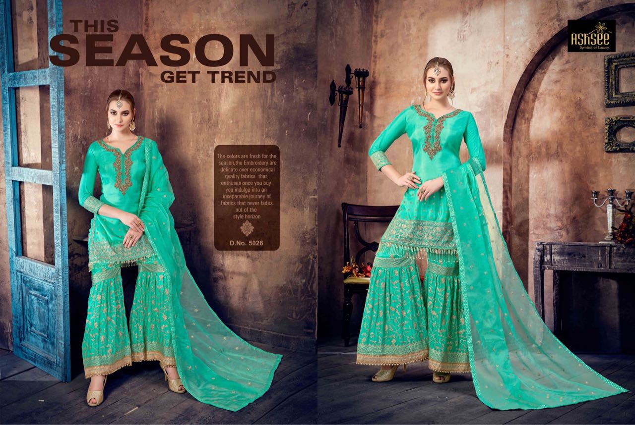 Taslim By Ashsee 5025 To 5028 Series Designer Suits Beautiful Stylish Fancy Colorful Party Wear & Occasional Wear Pure Viscose Upada Silk Dresses At Wholesale Price