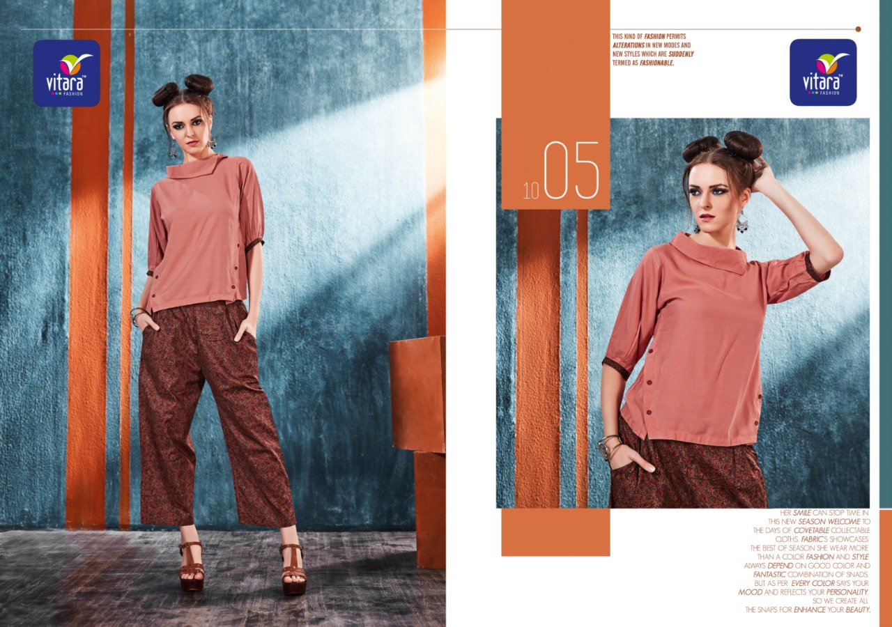 Westside By Vitara 1001 To 1007 Series Stylish Beautiful Fancy Colorful Casual Wear & Ethnic Wear Rayon & Linen Printed Kurtis At Wholesale Price