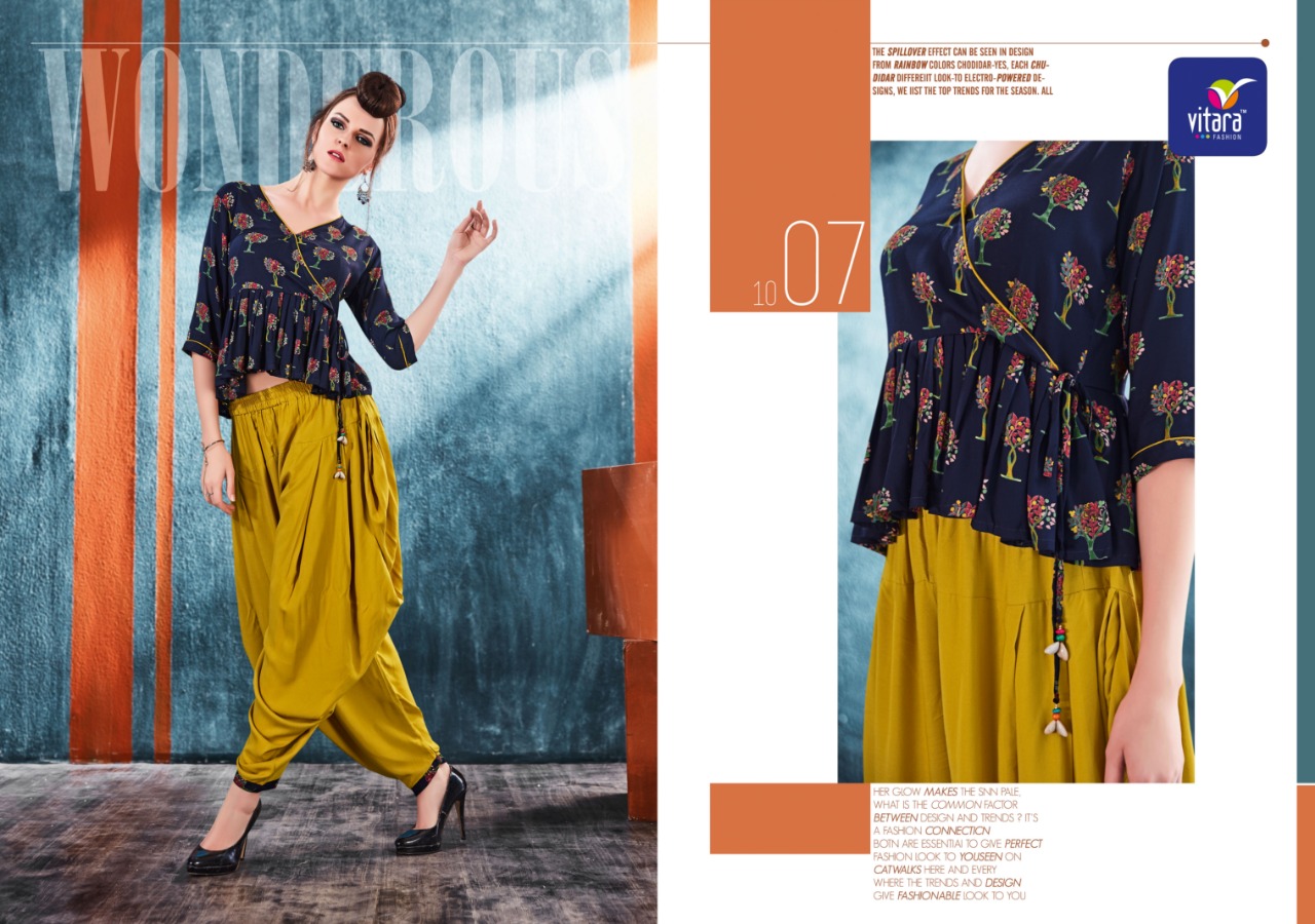 Westside By Vitara 1001 To 1007 Series Stylish Beautiful Fancy Colorful Casual Wear & Ethnic Wear Rayon & Linen Printed Kurtis At Wholesale Price