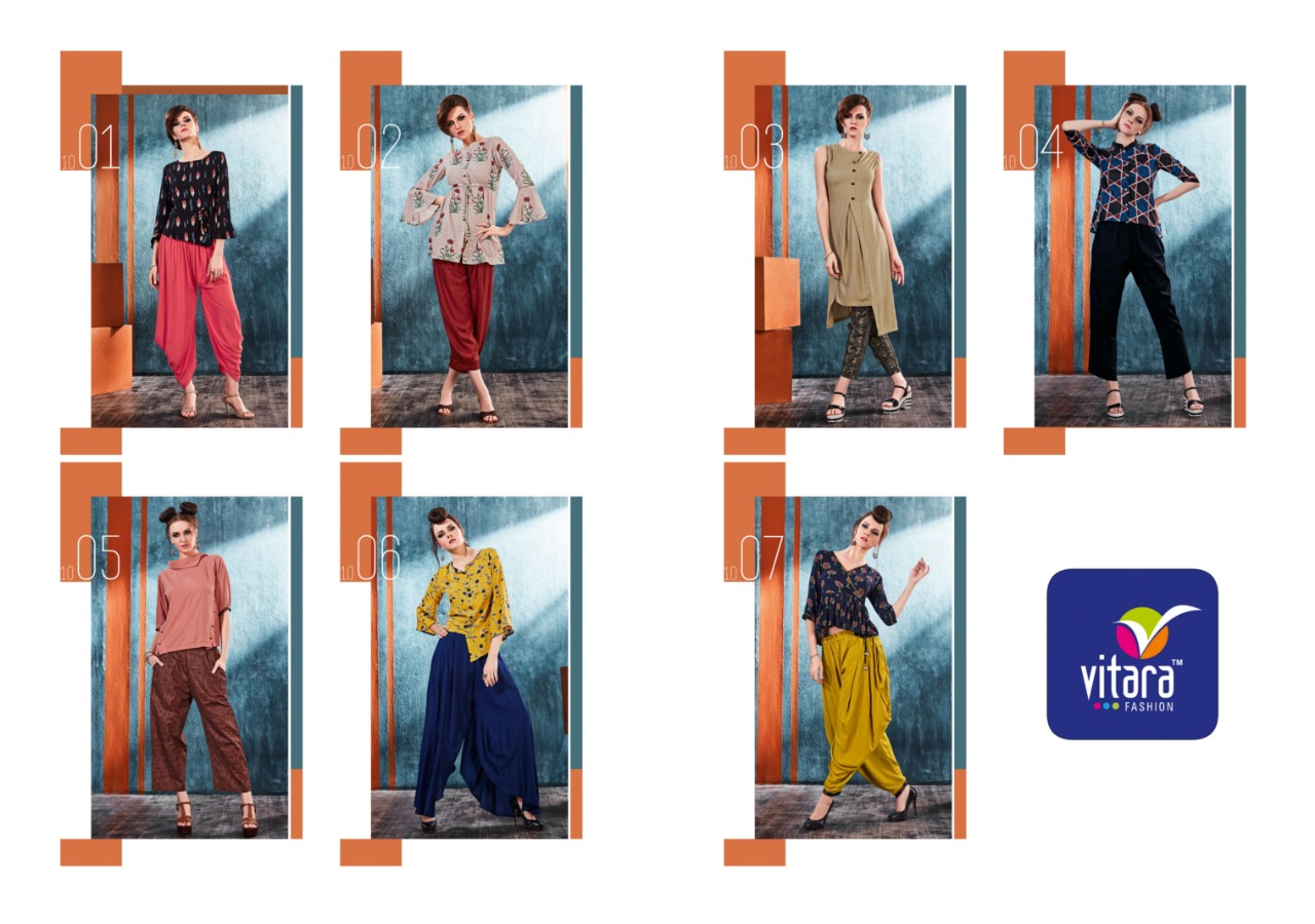 Westside By Vitara 1001 To 1007 Series Stylish Beautiful Fancy Colorful Casual Wear & Ethnic Wear Rayon & Linen Printed Kurtis At Wholesale Price