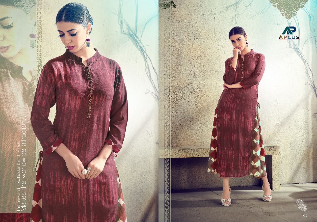 Aafira Vol-2 By Arihant Trendz 109 To 115 Series Designer Beautiful Stylish Fancy Colorful Casual Wear & Ethnic Wear Rayon/ Cotton Embroidered Kurtis At Wholesale Price