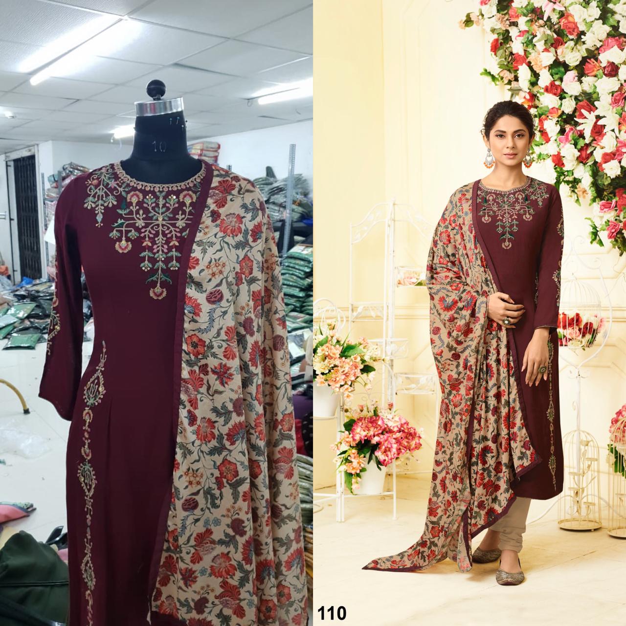 Sale Aafreen By Mugdha 108 To 115 Series Designer Suits Collection Beautiful Stylish Fancy Colorful Party Wear & Occasional Wear Muslin Silk Dresses At Wholesale Price