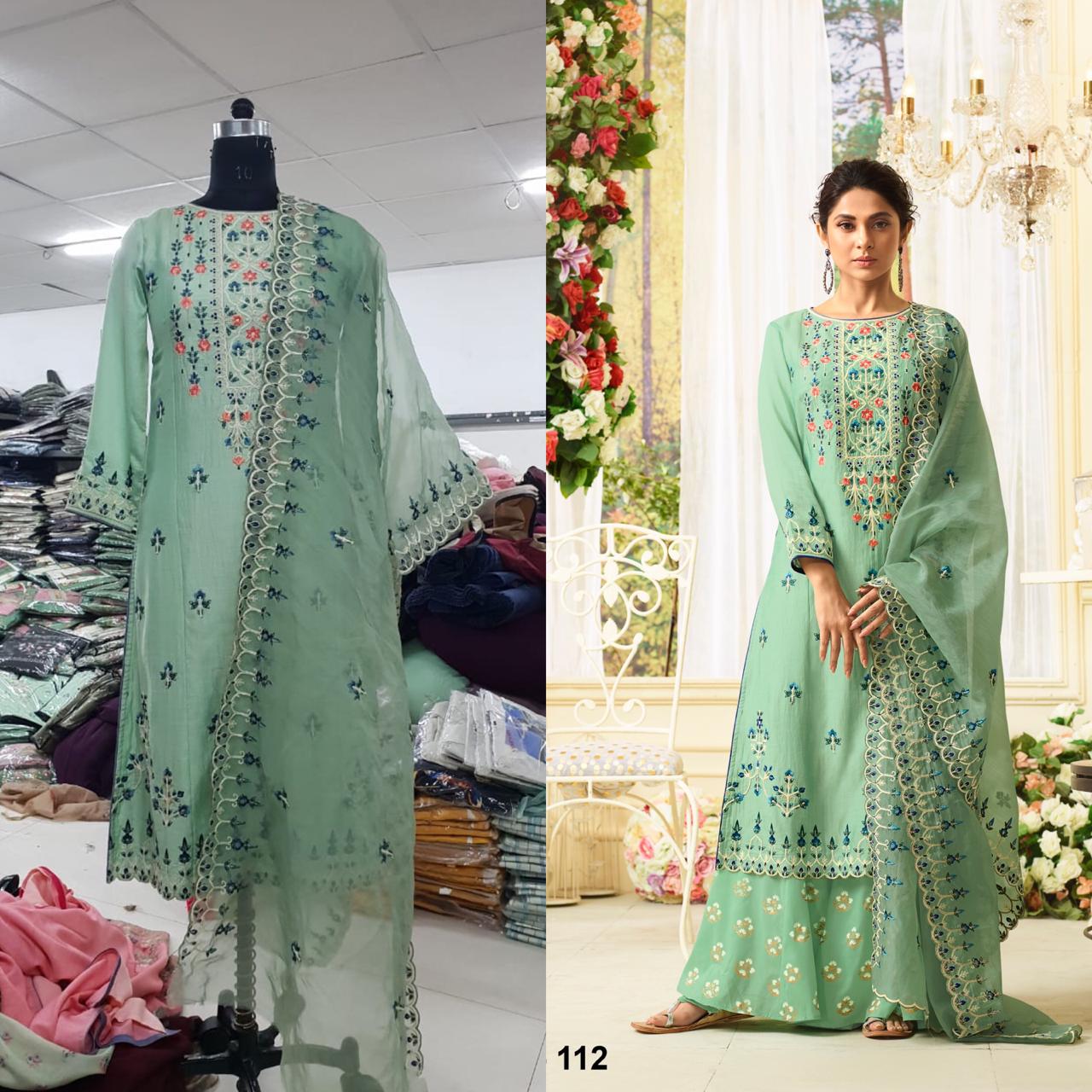 Sale Aafreen By Mugdha 108 To 115 Series Designer Suits Collection Beautiful Stylish Fancy Colorful Party Wear & Occasional Wear Muslin Silk Dresses At Wholesale Price