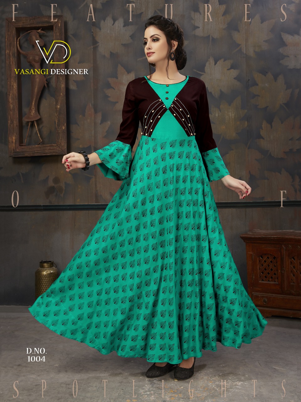 Aaina By Vasangi Designer 1001 To 1008 Series Designer Beautiful Stylish Fancy Colorful Casual Wear & Ethnic Wear & Ready To Wear Rayon Printed Kurtis At Wholesale Price