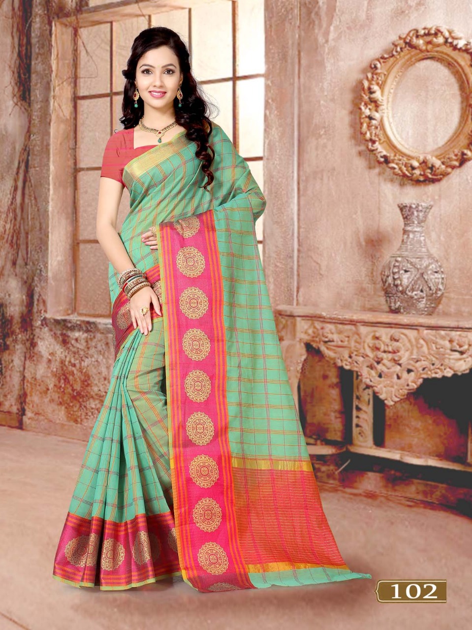 Acrylic Silk Vol-1 By Aanchal Saree 101 To 109 Series Indian Designer Traditional Wear Collection Beautiful Stylish Fancy Colorful Party Wear & Occasional Wear Acrylic Cotton Printed Sarees At Wholesale Price