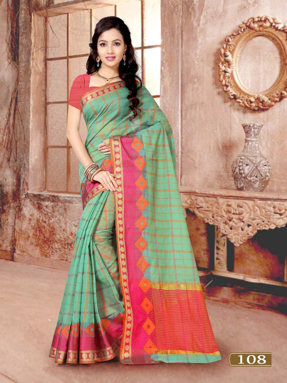 Acrylic Silk Vol-1 By Aanchal Saree 101 To 109 Series Indian Designer Traditional Wear Collection Beautiful Stylish Fancy Colorful Party Wear & Occasional Wear Acrylic Cotton Printed Sarees At Wholesale Price