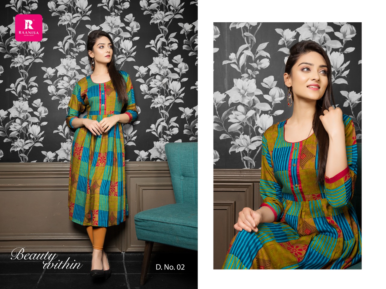 Adhishakti Vol1 By Ranisa 01 To 08 Series Beautiful Colorful Stylish Fancy Casual Wear & Ethnic Wear & Ready To Wear Rayon Print Kurtis At Wholesale Price