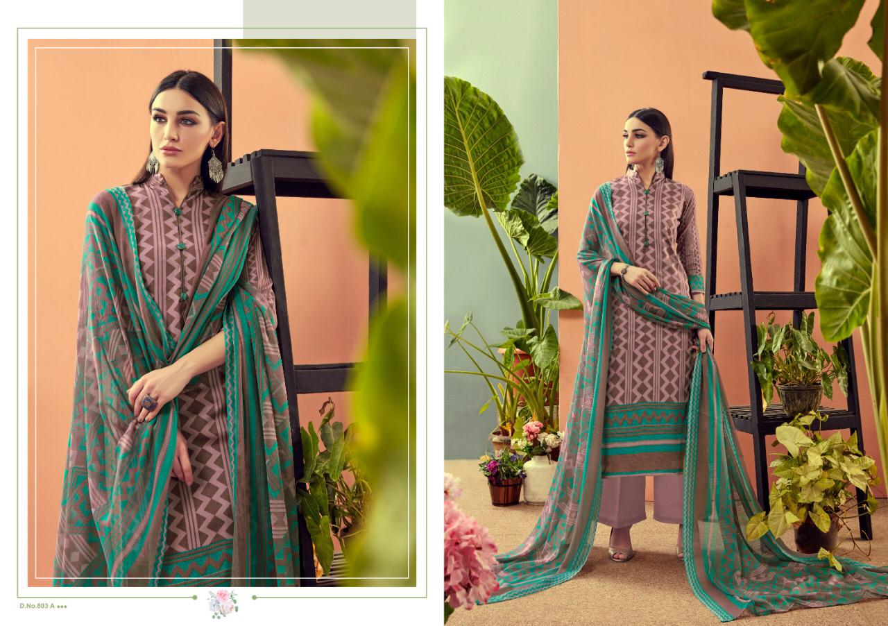 Afsana Vol-8 By Ankit Textile 801-a To 805-b Series Indian Traditional Wear Collection Beautiful Stylish Fancy Colorful Party Wear & Wear Jam Cotton Satin Digital Print Dress At Wholesale Price