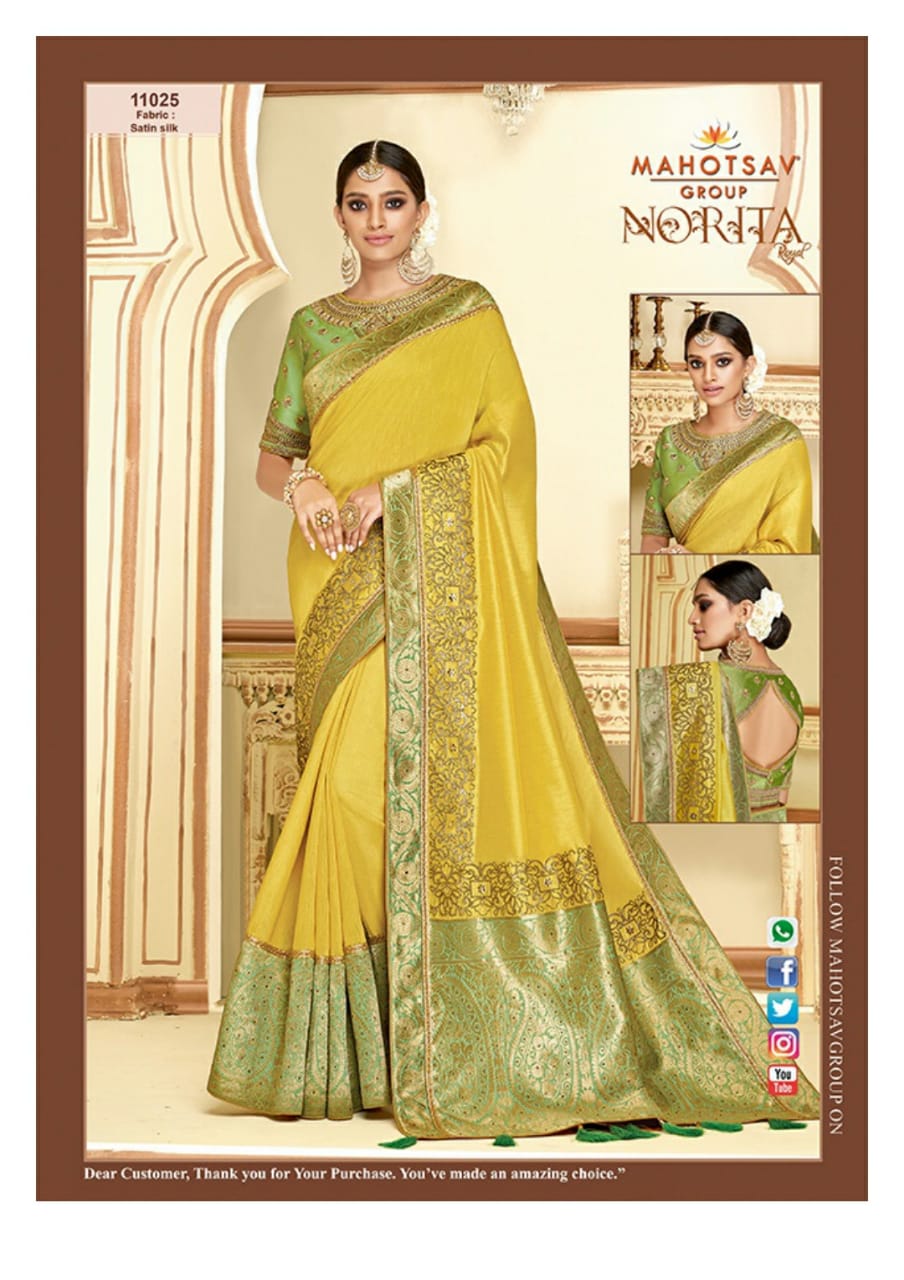 Alankrita By Mahotsav Creation Indian Designer Traditional Wear Collection Beautiful Stylish Fancy Colorful Party Wear & Occasional Wear Fancy Embroidered Sarees At Wholesale Price