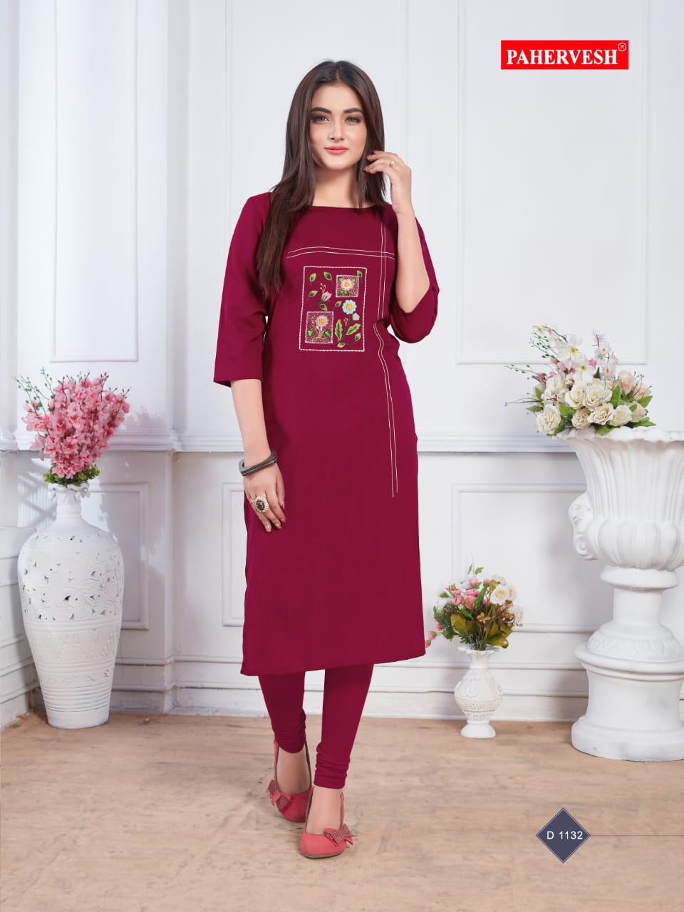 Albeli Vol-1 By Pahervesh Beautiful Designer Colorful Stylish Fancy Casual Wear & Ethnic Wear & Ready To Wear Fancy Cotton Kurtis At Wholesale Price