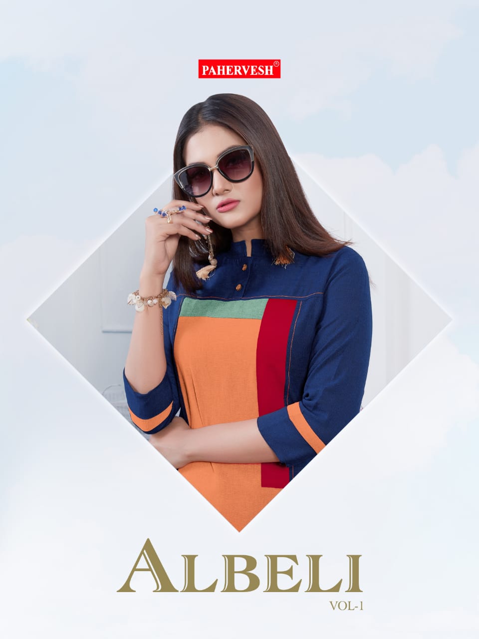 Albeli Vol-1 By Pahervesh Beautiful Designer Colorful Stylish Fancy Casual Wear & Ethnic Wear & Ready To Wear Fancy Cotton Kurtis At Wholesale Price