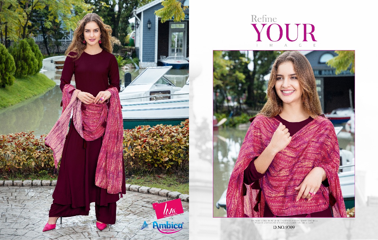 Alina By Ambica Fashon 9301 To 9310 Series Designer Beautiful Stylish Fancy Colorful Casual Wear & Ethnic Wear & Ready To Wear Rayon Kurtis At Wholesale Price